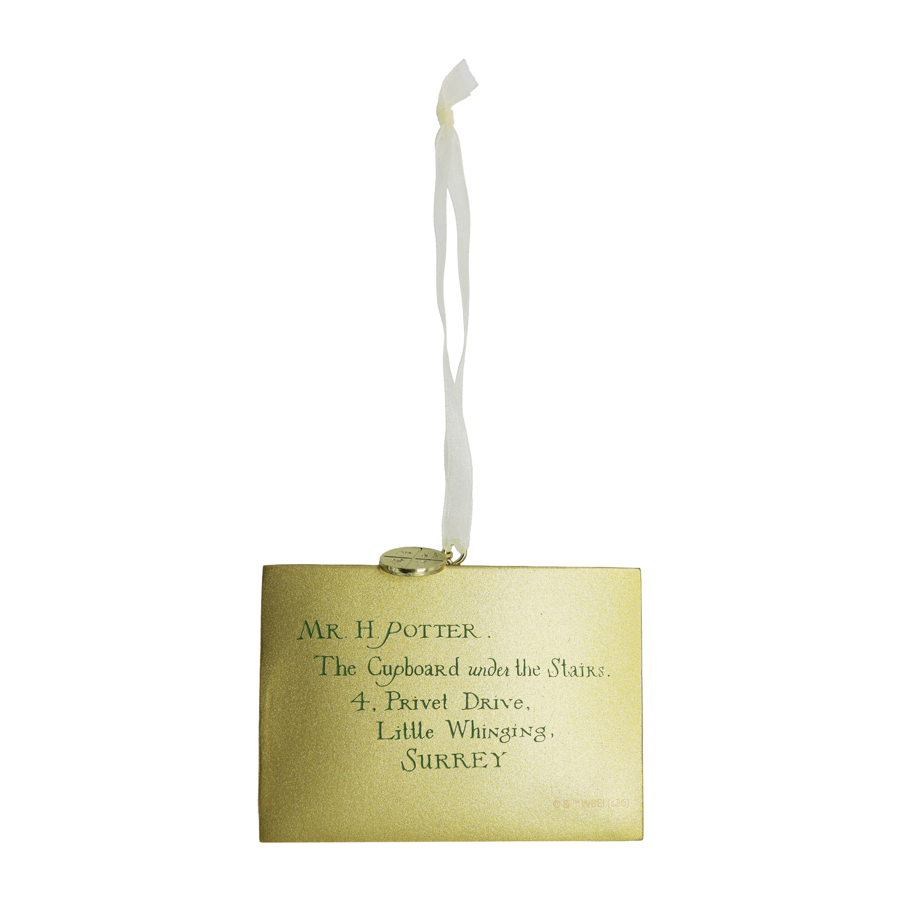 Acceptance Letter Gold Decoration