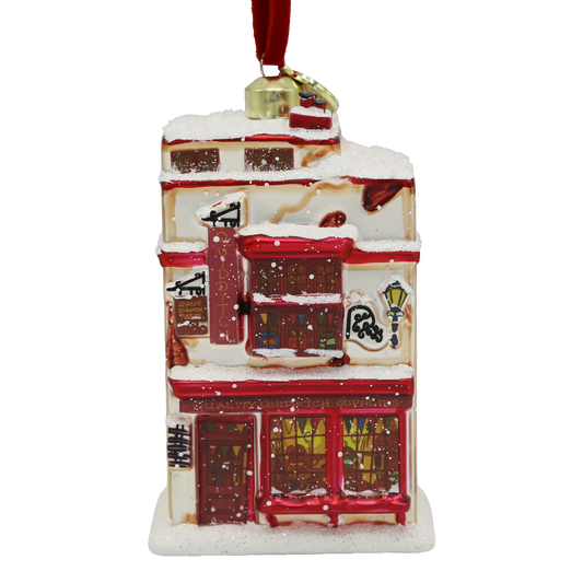 Quality Quidditch Supplies Glass Ornament