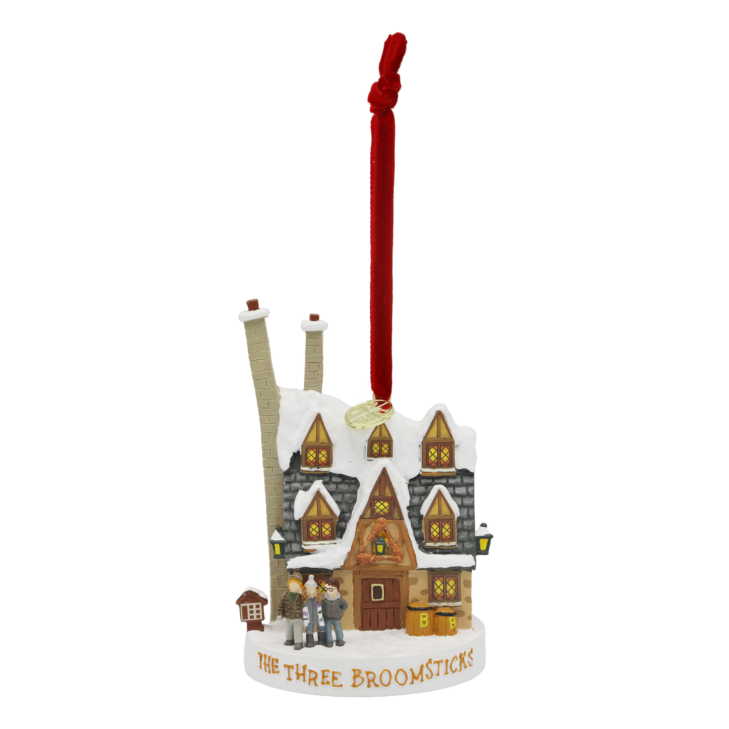 Three Broomsticks Ornament