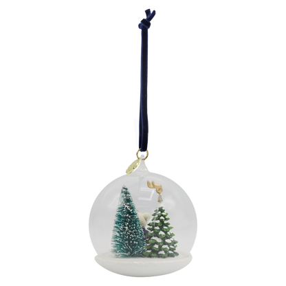 Diagon Alley Christmas Globe Ornament