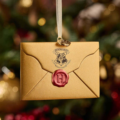Acceptance Letter Gold Decoration