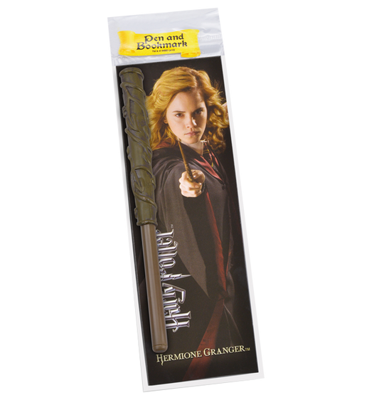 Hermione Granger Wand Pen and Bookmark