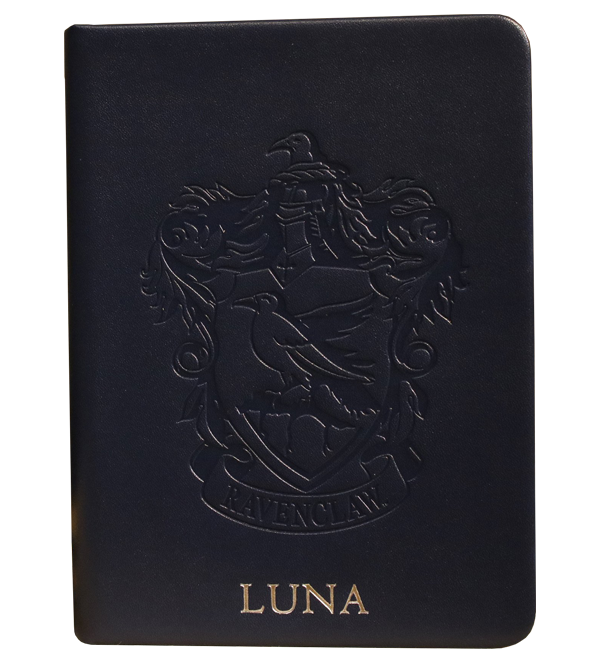 Personalised Ravenclaw Embossed Notebook