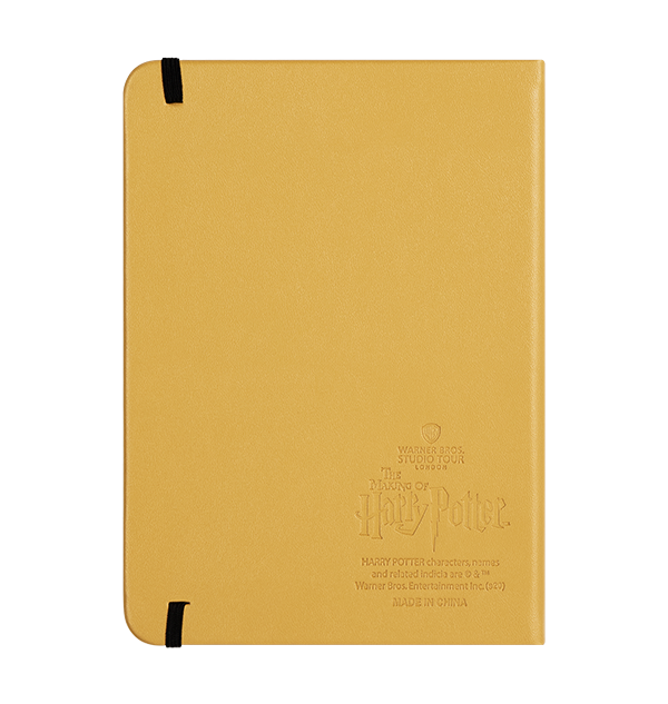 Personalised Hufflepuff Embossed Notebook