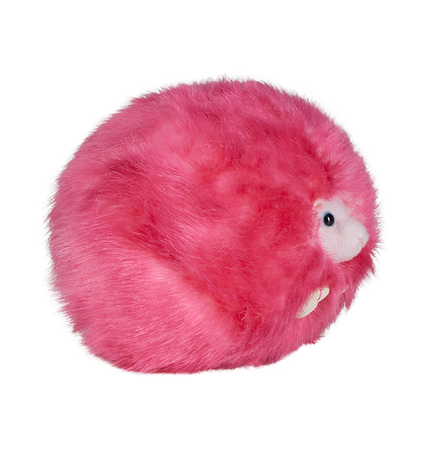 Pink Pygmy Puff Plush with Sound