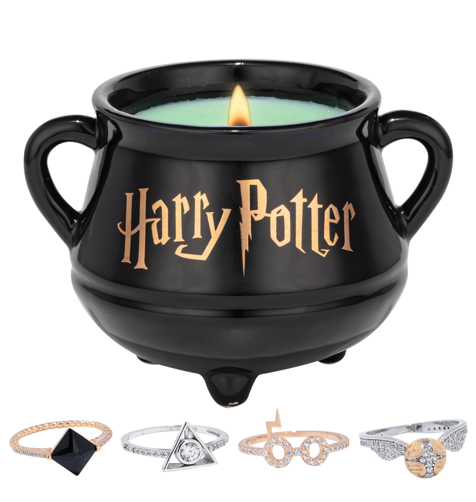 Charmed Aroma Harry Potter Cauldron Candle, Dark Arts Ring Collection (Ring  Size 7)