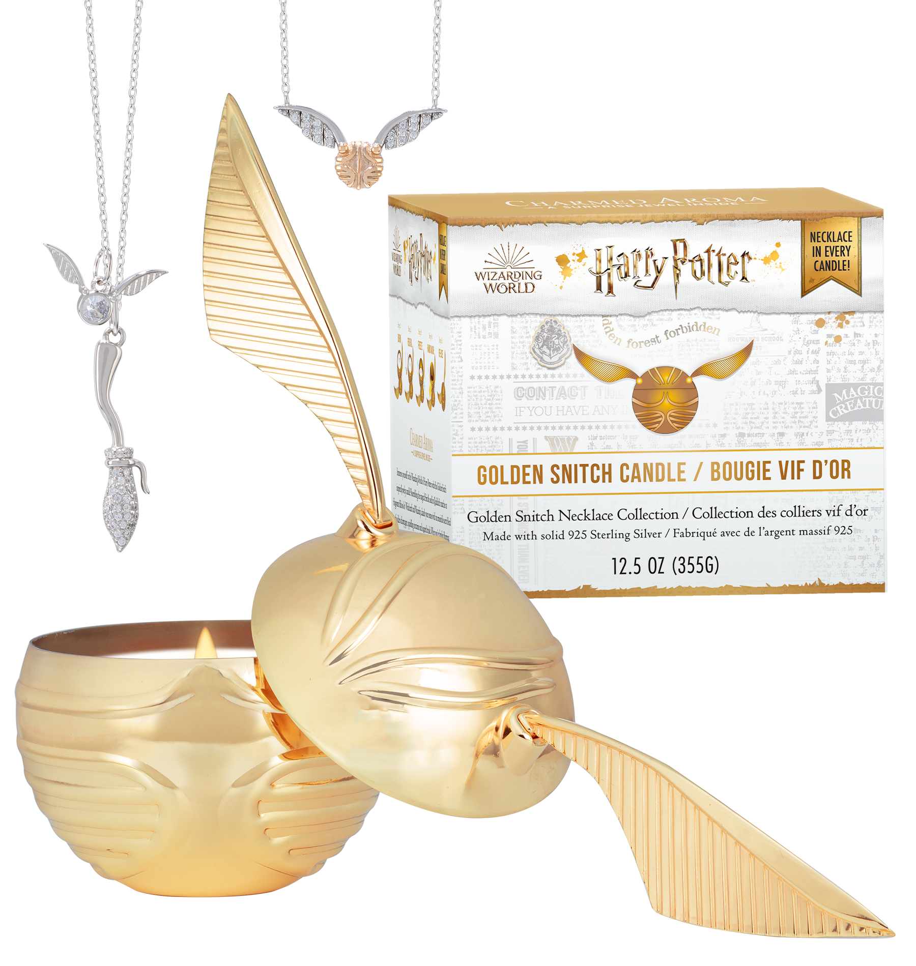 Charmed Aroma Golden Snitch Candle