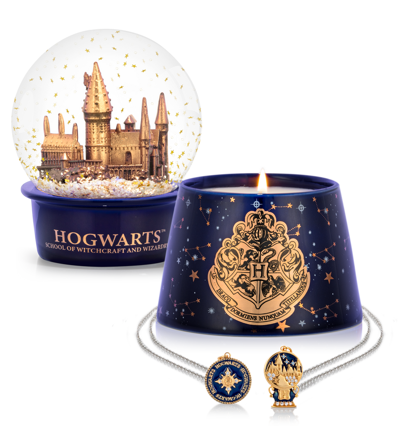 Charmed Aroma Hogwarts Snow Globe Candle Harry Potter Shop US
