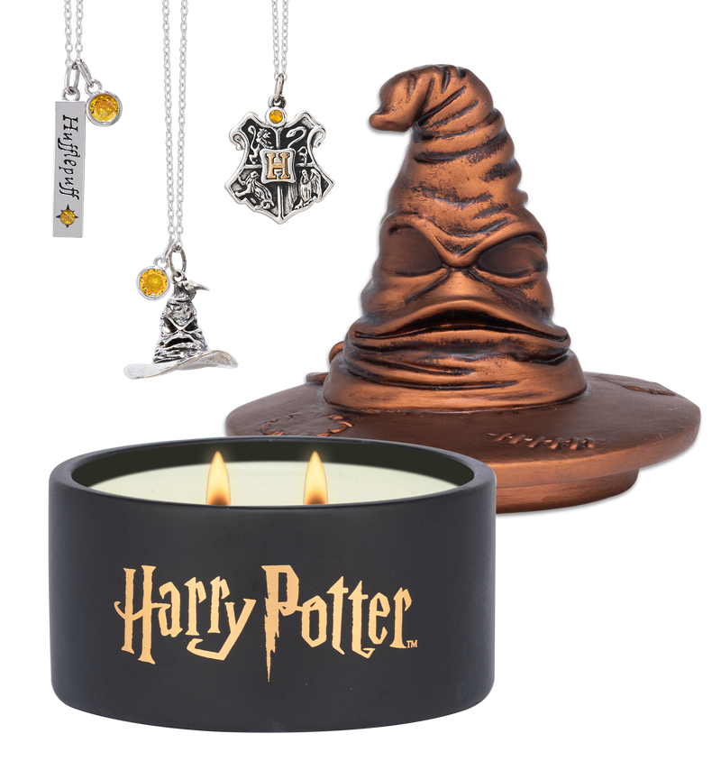 Charmed Aroma Hufflepuff Sorting Hat Candle