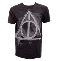 Deathly Hallows Smoky Charcoal T-Shirt