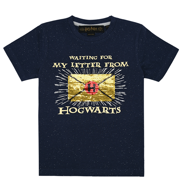 Kids "Waiting For My Letter" Sequin T-Shirt