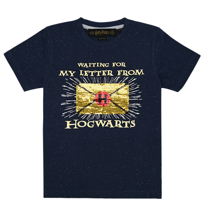 Kids "Waiting For My Letter" Sequin T-Shirt