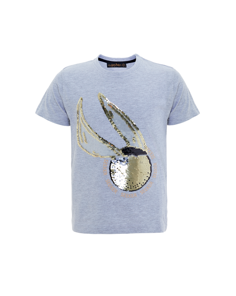 Kids Golden Snitch Sequin T-Shirt | Harry Potter Shop