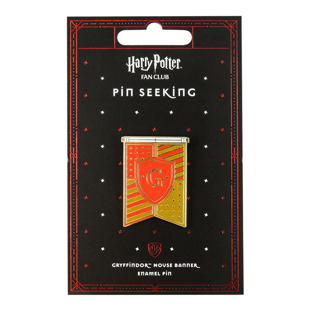 Gryffindor House Banner Enamel Pin