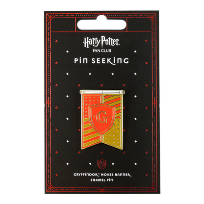 Gryffindor House Banner Enamel Pin