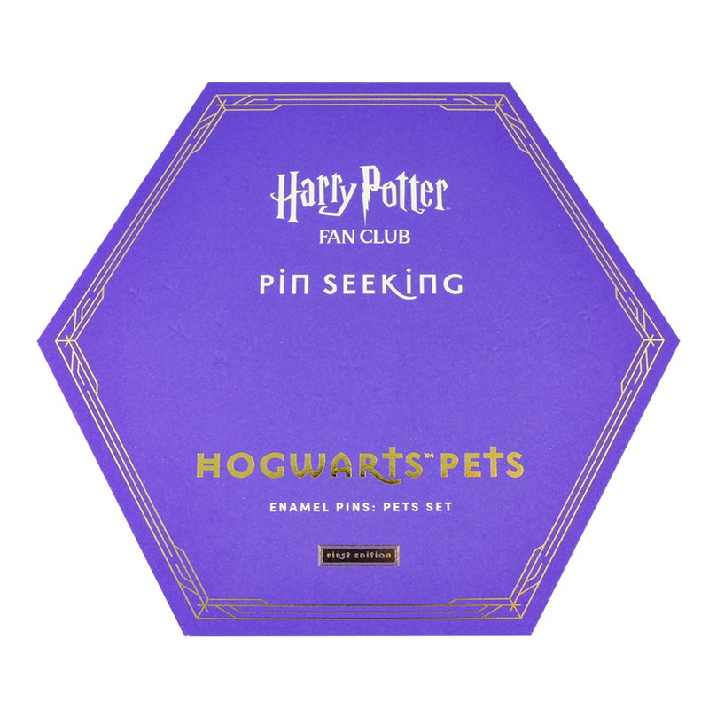 Harry Potter Fan Club Pin Seeking Shops of The Wizarding World Enamel 6 Pin  Set