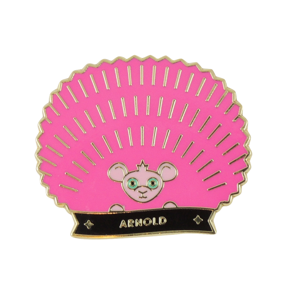 Arnold Enamel Pin