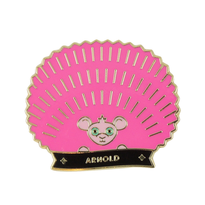 Arnold Enamel Pin