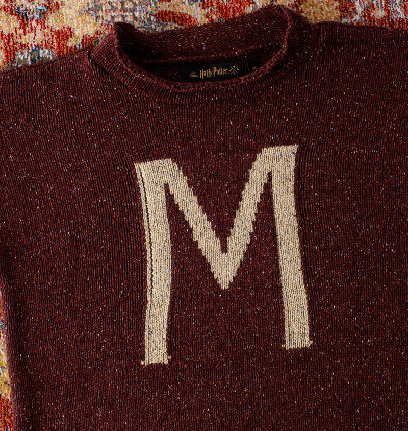 Kids 'M' Weasley Knitted Sweater
