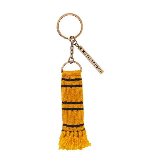 Hufflepuff Scarf Keyring