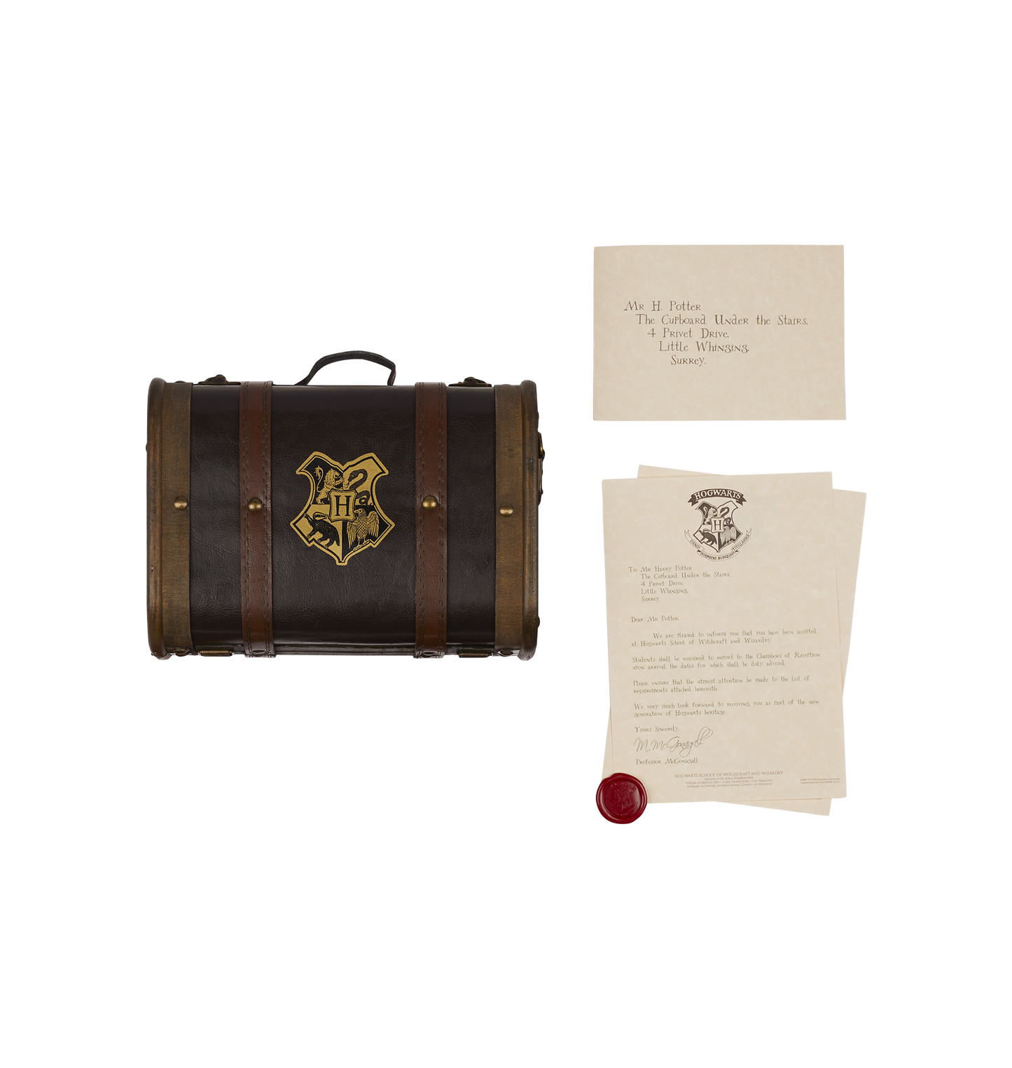 Harry potter trunk set gryffindor hotsell