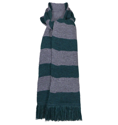 Slytherin Wide Stripe Scarf from Lochaven