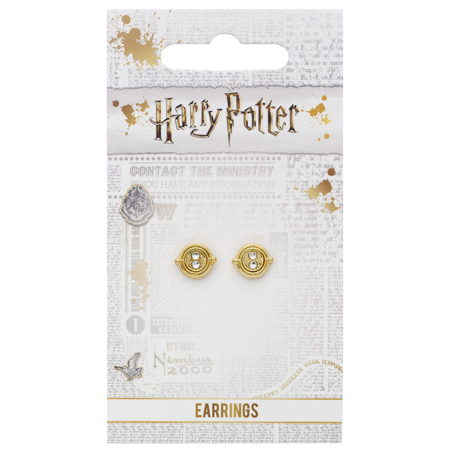 Time Turner Earrings Harry Potter Shop US - Main Image