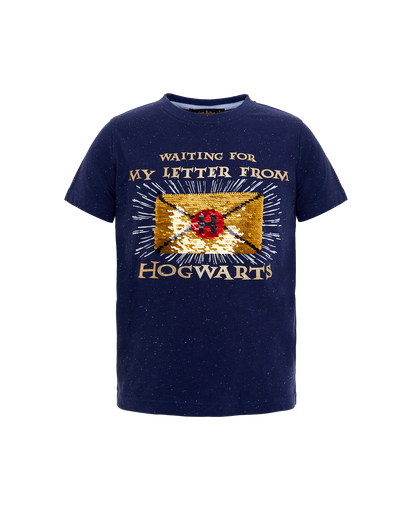 Kids "Waiting For My Letter" Sequin T-Shirt