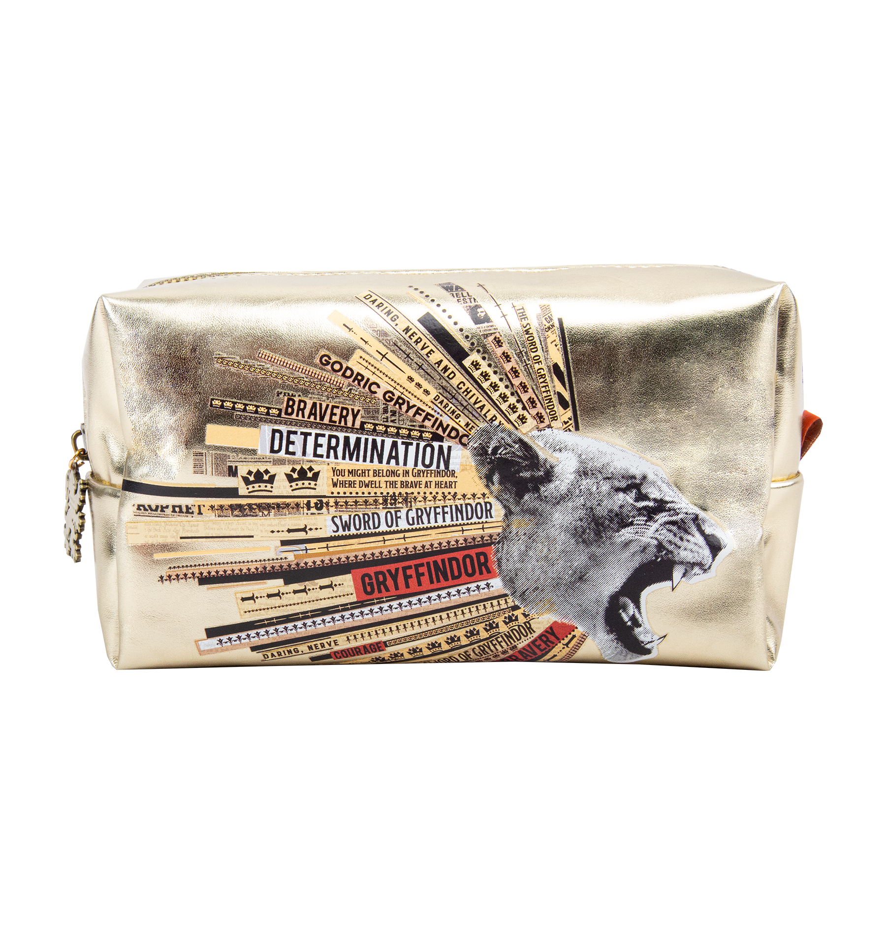 Clippings Gryffindor Cosmetic Bag | Harry Potter Shop US