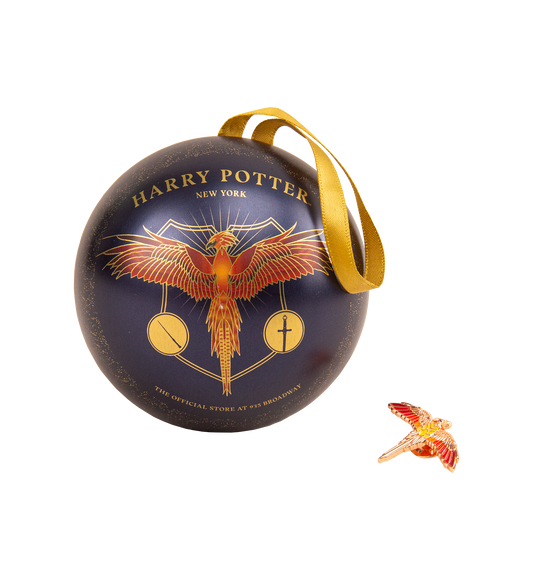 Harry Potter NYC Fawkes Christmas Bauble