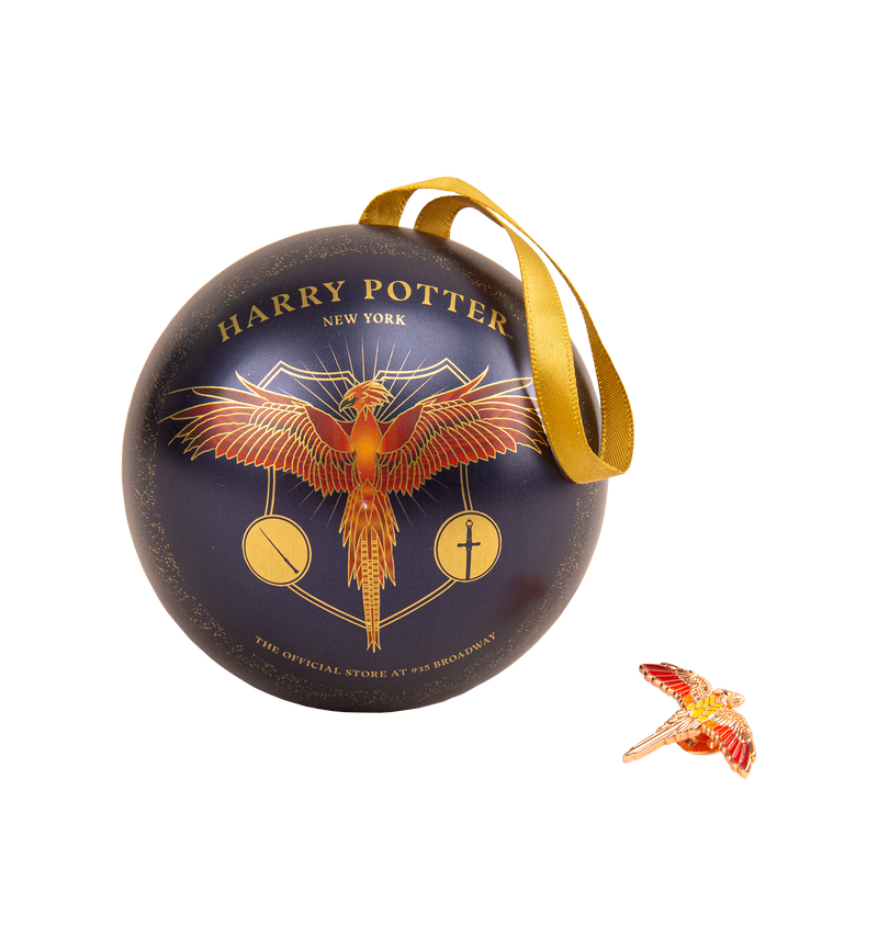 Harry Potter NYC Fawkes Christmas Bauble