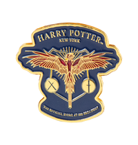 Harry Potter NYC Fawkes Pin Badge