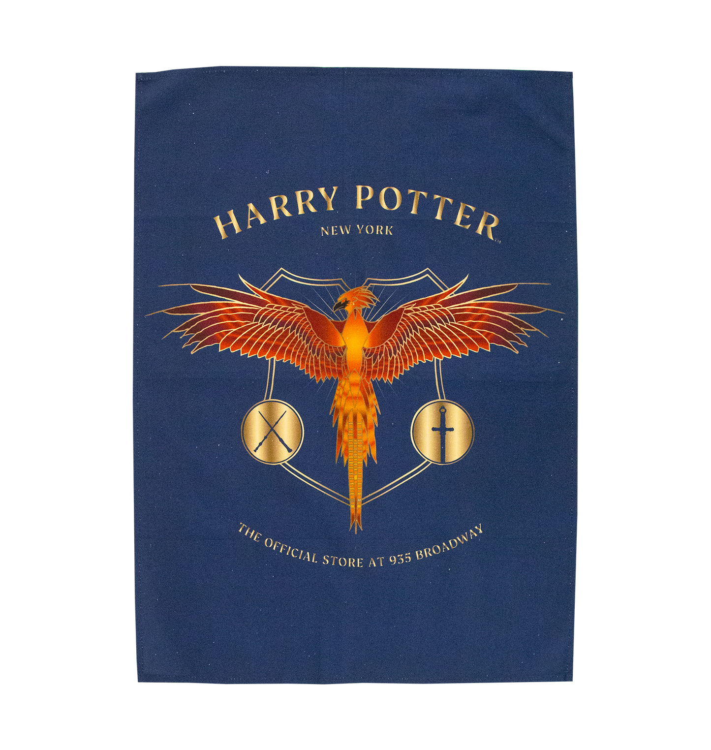 Harry Potter NYC Fawkes Tea Towel