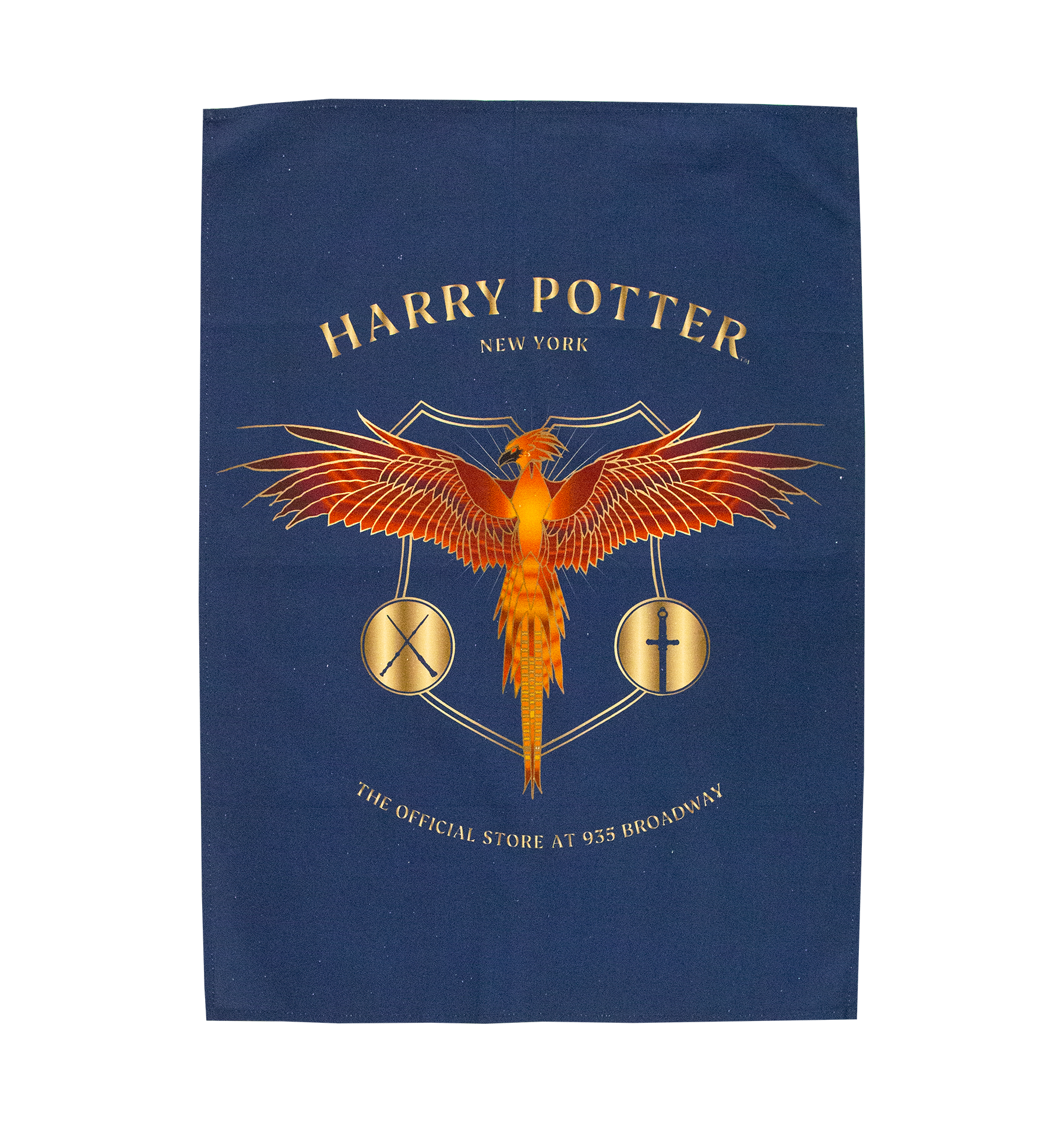 Harry Potter NYC Fawkes Tea Towel