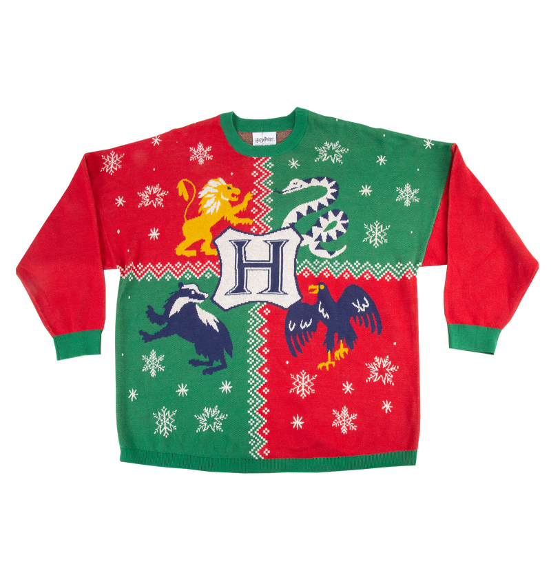 Knitted Hogwarts Christmas Spirit Jersey