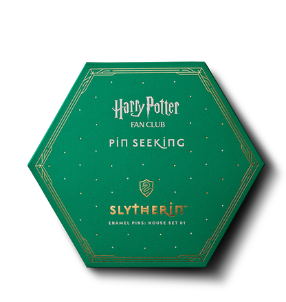 Second Edition Slytherin Enamel Pins Set